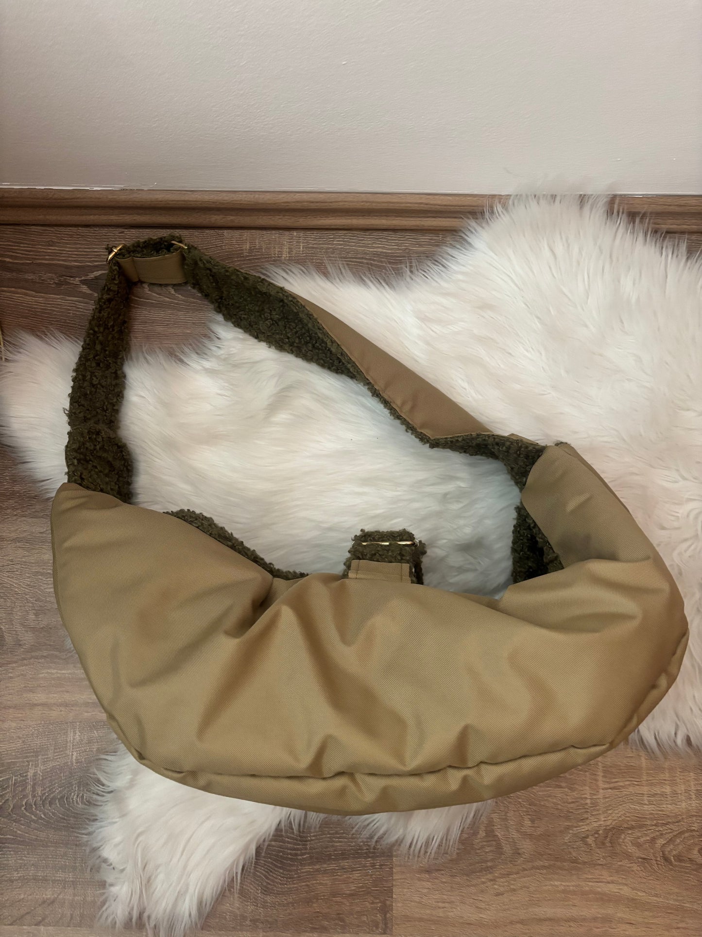 Elite Puppy Khaki kutyahordozó táska