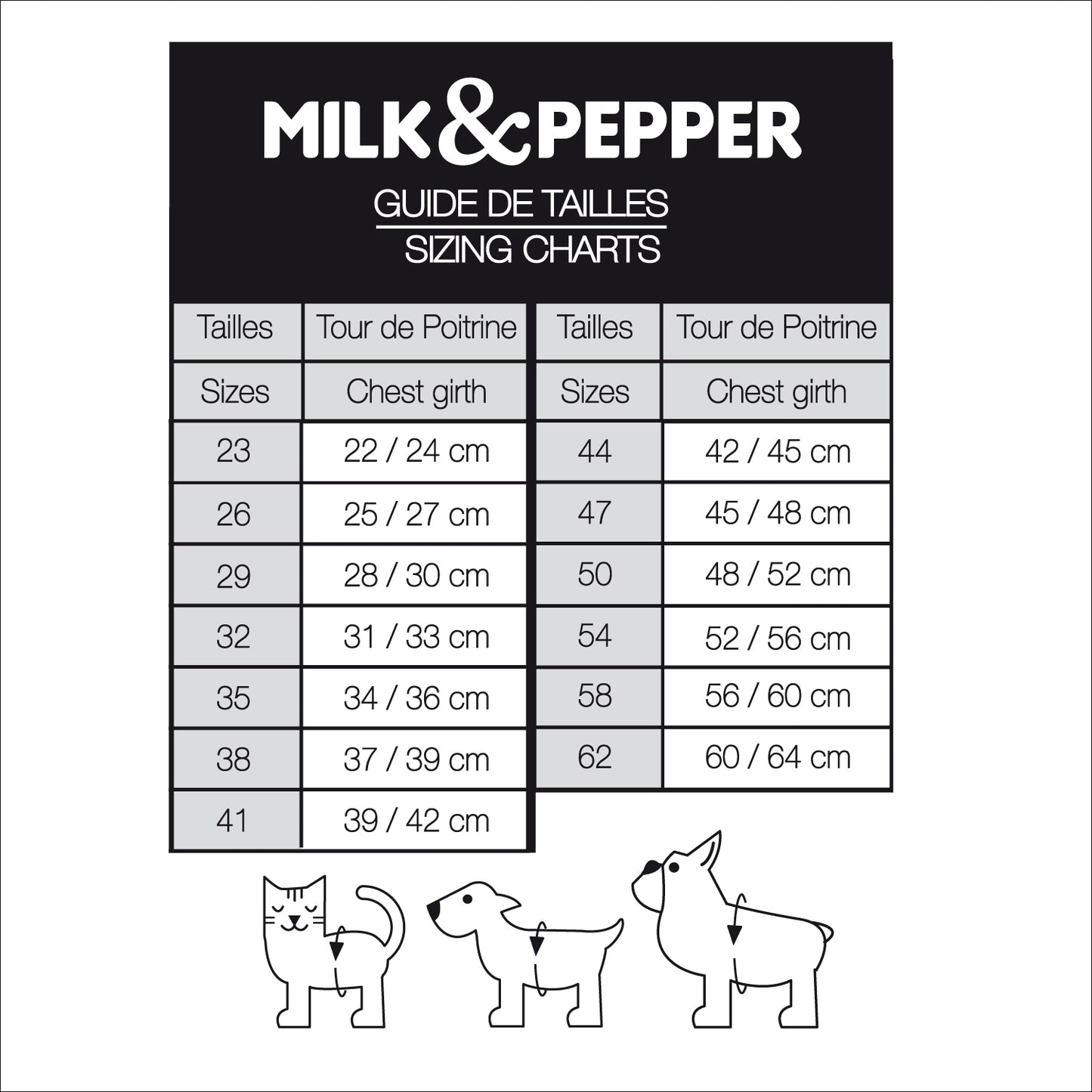 Milk & Pepper virágmintás kutyahám