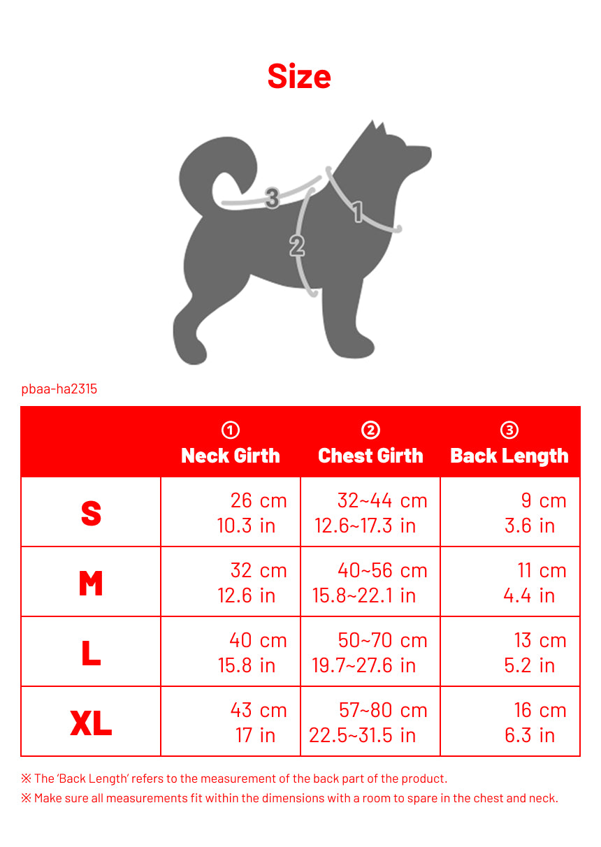 PUPPIA Mancsmintás hám