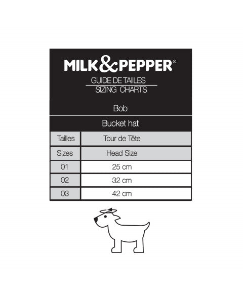 Milk & Pepper nyári kutyakalap