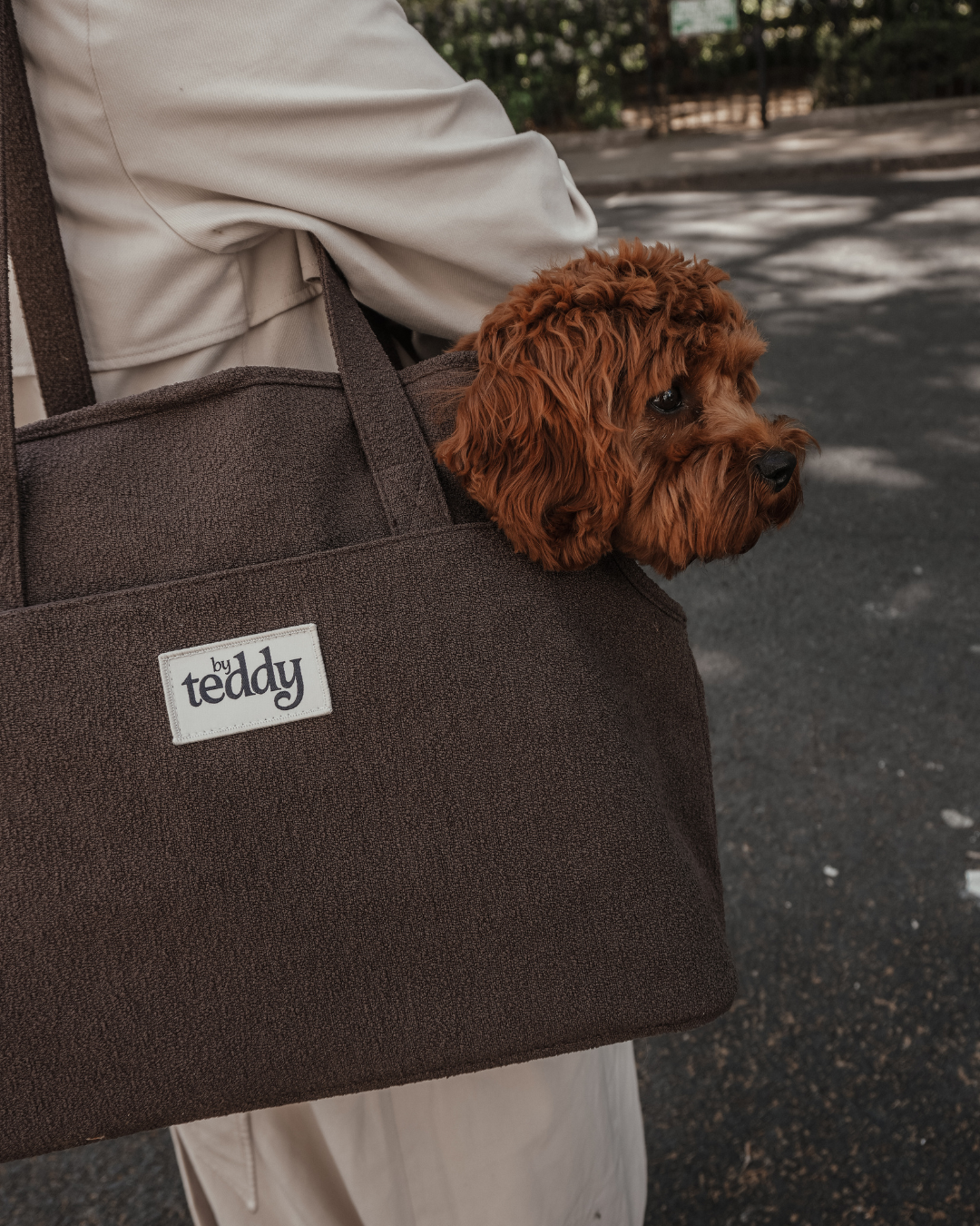 By Teddy The Bouclé Carrier kutyatáska