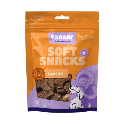 Braaaf Soft Snack Bárány + Hal