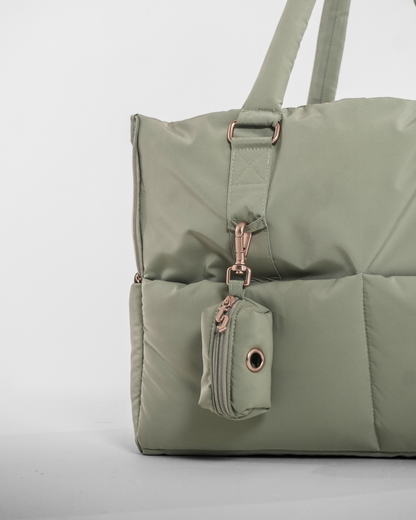 By Teddy The Puffer Carrier Matcha - Kutyahordozó táska