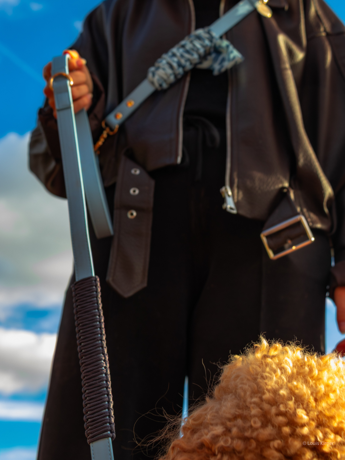 Blue Pup Hands-Free Prémium Póráz 3 az 1-ben