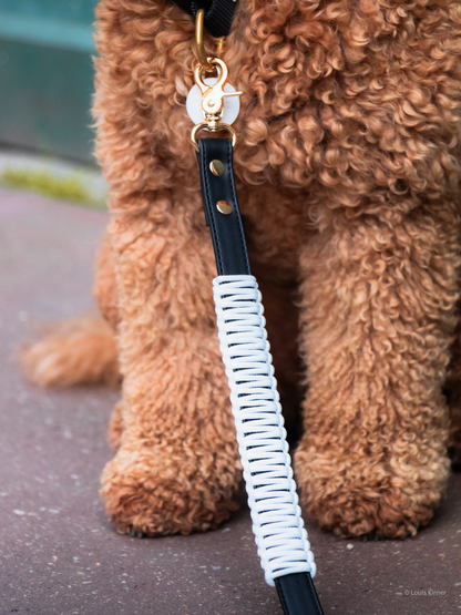 Blue Pup Hands-Free Prémium Póráz 3 az 1-ben műbőr