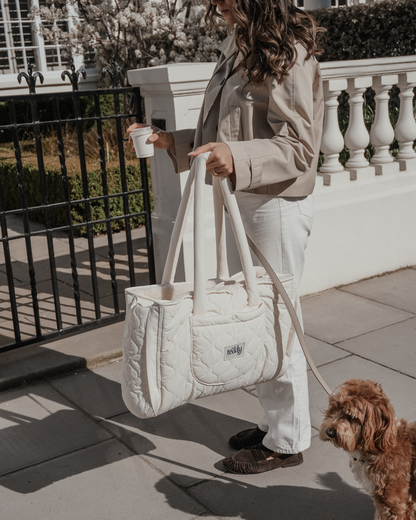 By Teddy - Quilted Settle Mat Tote Kutyahordozó táska