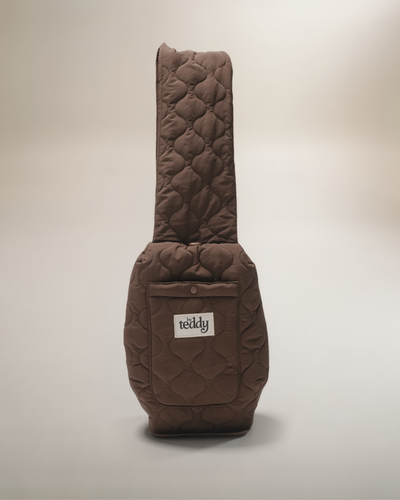 By Teddy Quilted Sling Kutyahordozó - Chocolate