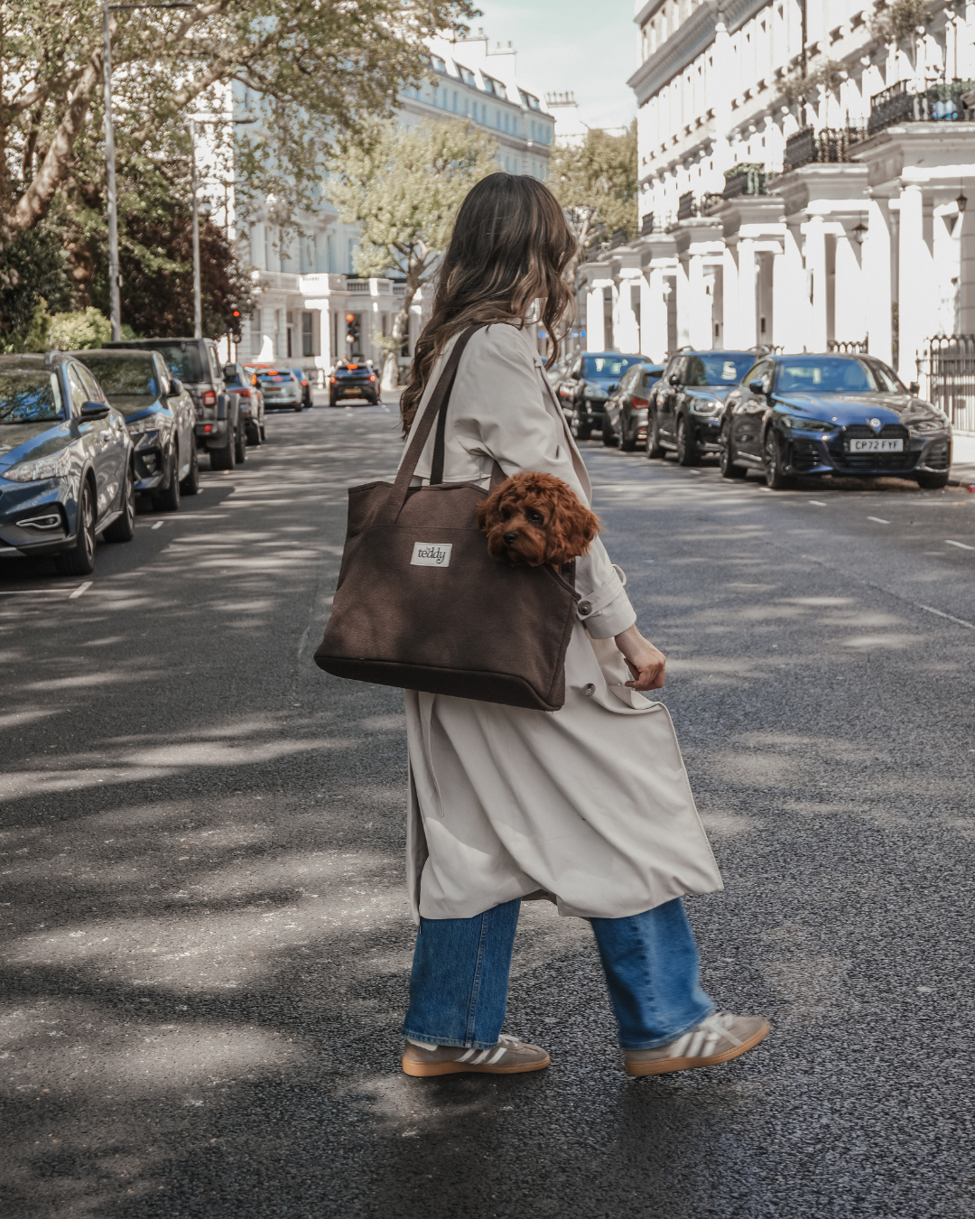 By Teddy The Bouclé Carrier kutyatáska
