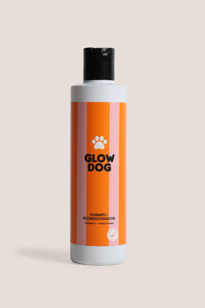 Glow Dog 2 az 1-ben Vitaminos Sampon & kondicionáló kutyáknak