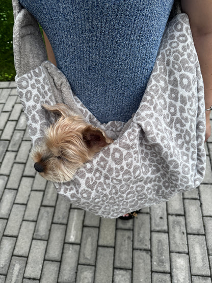 Elite Puppy Leopard print hordozó