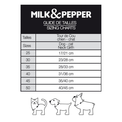 Milk & Pepper kutya kendő