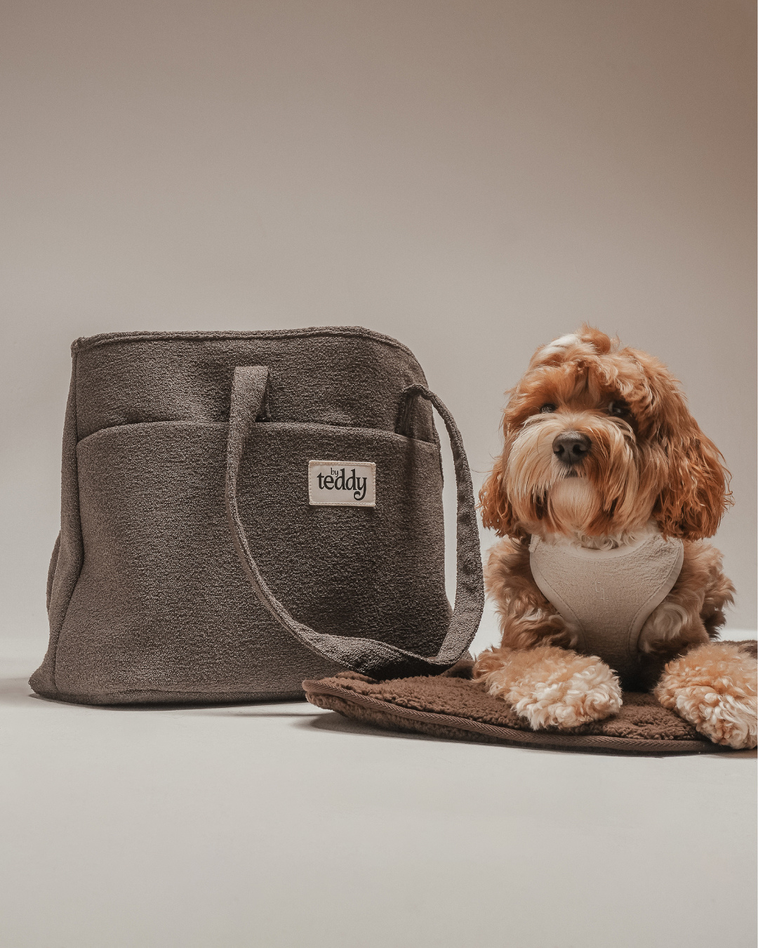 By Teddy The Bouclé Carrier kutyatáska