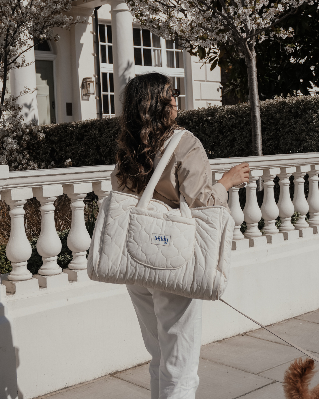 By Teddy - Quilted Settle Mat Tote Kutyahordozó táska