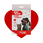 Eat Slow Live Longer Lick Mat Lovely Red