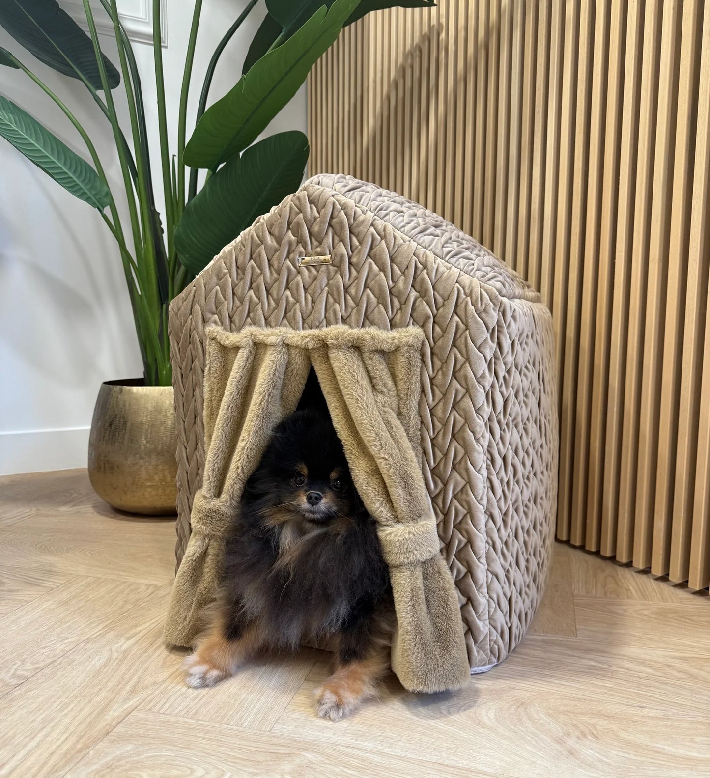 Elite Puppy Luxus plüss kutyaház