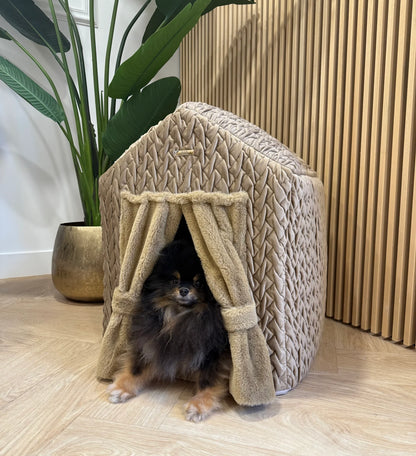 Elite Puppy Luxus plüss kutyaház