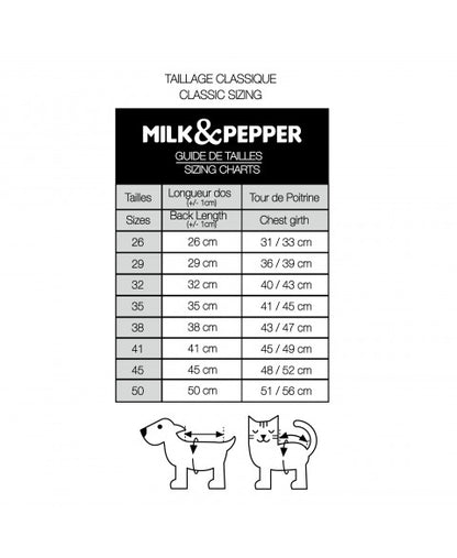 Milk and Pepper Solene téli kutyahám