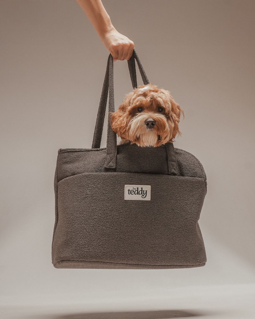 By Teddy The Bouclé Carrier kutyatáska