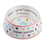 Fehér Chewy Vuiton kutyatál