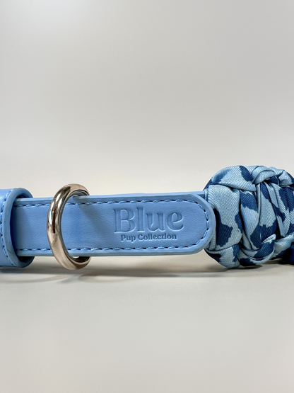 Blue Pup Kutyanyakörv fonott kendővel