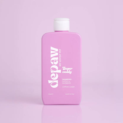 Sugar Caddy™ – Vattacukor & Pasztellrózsa Prémium Kutyasampon