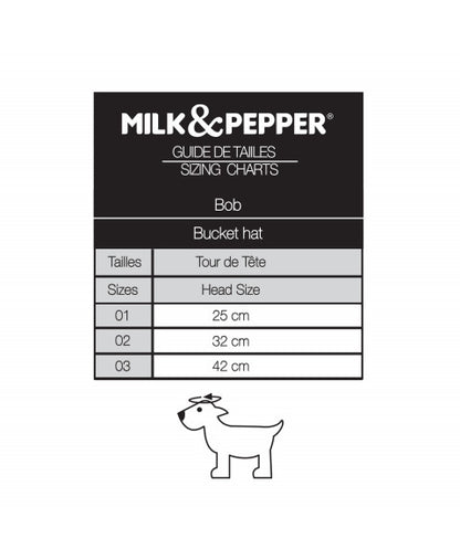 Milk & Pepper nyári kutyakalap
